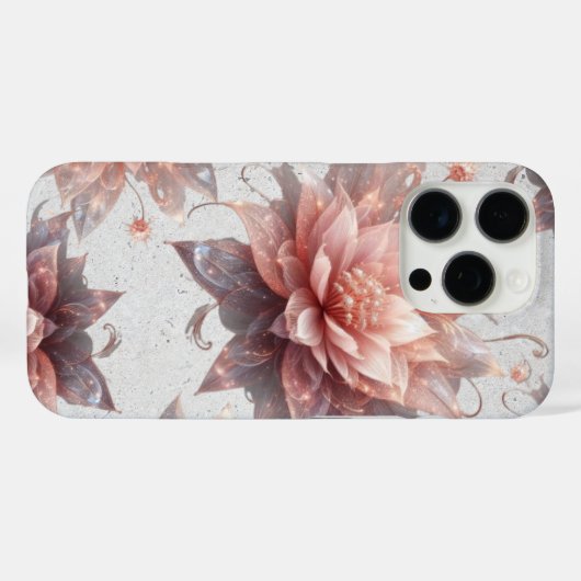 Coques Case-Mate iPhone Soft Pastel Floral iPhone Case Lightweight Elegant (Verso (horizontal))