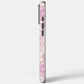 Coques Case-Mate iPhone Soft Pink Mandala with Heart and Petal Motifs (Verso / Gauche)