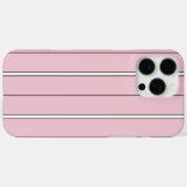 Coques Case-Mate iPhone Soft Pink Vertical Stripe Pattern Minimal (Verso (horizontal))