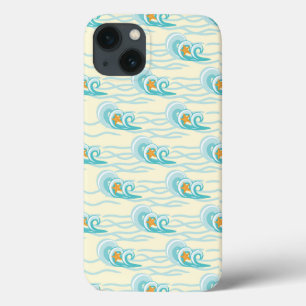 iPhone 13 Case Soft Waves Pattern