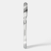 Coques Case-Mate iPhone Soie argentée élégante | Boîtier téléphonique pers (Verso / Droite)