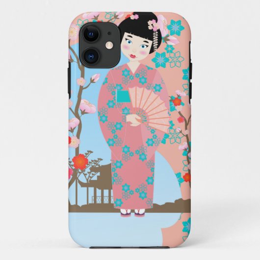 Coques Case-Mate iPhone Soirée de Geisha girl (Dos)