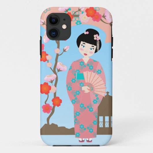 Coques Case-Mate iPhone Soirée de Geisha girl (Dos)