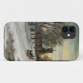 Coques Case-Mate iPhone Soirée de Noël (Dos (Horizontal))