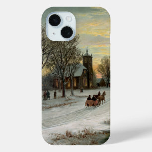 Coque Pour iPhone 15 Soirée de Noël