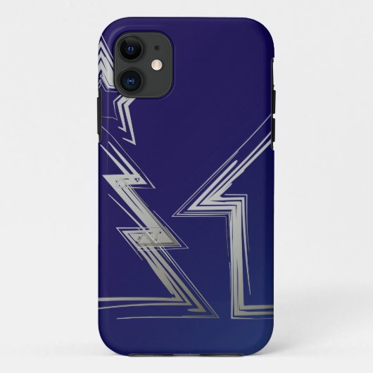 Coques Case-Mate iPhone Soirée de Noël Sapphire (Dos)