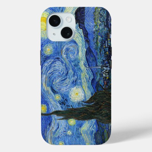 Coques Case-Mate iPhone soirée étoile vincent van gogh (Verso)