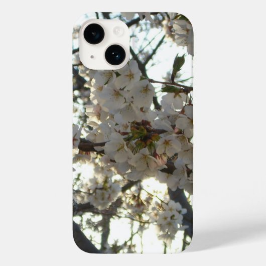 Coques Case-Mate iPhone Soirée Fleurs de cerisiers II Printemps coucher de (Verso)