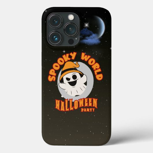 Coques Case-Mate iPhone Soirée Halloween de Spooky World | (Verso)