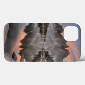 Coques Case-Mate iPhone Soirée Kearsarge Pinnacles Réflexions (Verso (horizontal))