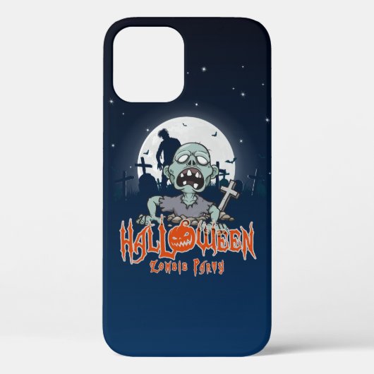 Coques Case-Mate iPhone Soirée Zombie Halloween | (Verso)
