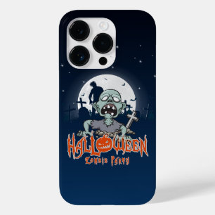 Coque Pour iPhone 14 Pro Soirée Zombie Halloween   