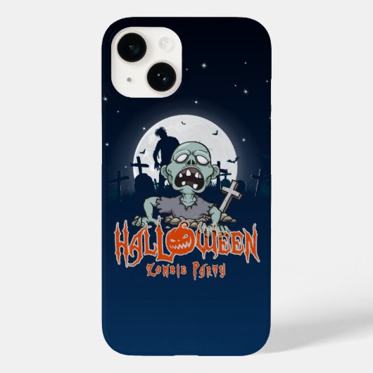 Coques Case-Mate iPhone Soirée Zombie Halloween |  (Verso)