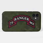 Coques Case-Mate iPhone soixante-quinzième Régiment de Rangers "Camo (Dos (Horizontal))