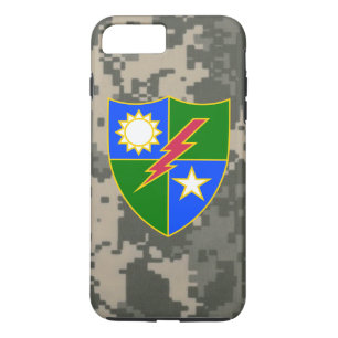 Coques Pour iPhone soixante-quinzième Régiment de Rangers DUI "armée