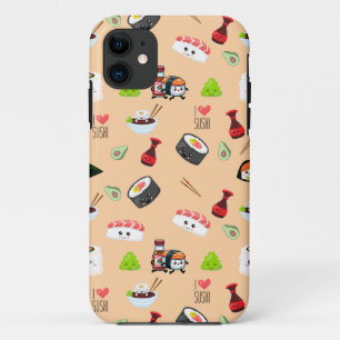 Case-Mate iPhone Case Soja amoureux mignon jaune Kawaii Sushi