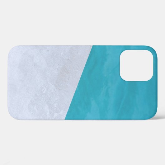 Coques Case-Mate iPhone Sol gris vide à côté de la piscine (Verso (horizontal))