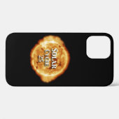 Coques Case-Mate iPhone Solaire Cycle 25 Soleil actif (Verso (horizontal))
