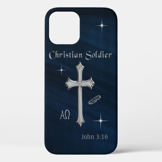 Coques Case-Mate iPhone soldat chrétien (Verso)