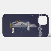 Coques Case-Mate iPhone soldat chrétien (Verso (horizontal))