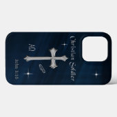 Coques Case-Mate iPhone soldat chrétien (Verso (horizontal))