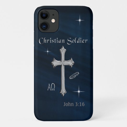 Coques Case-Mate iPhone soldat chrétien (Dos)