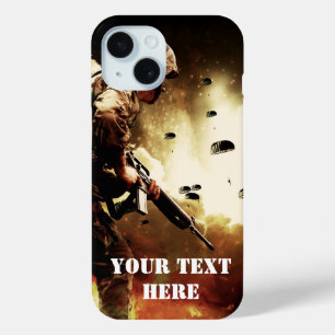 Coque Pour iPhone 15 Soldat de combat terrestre