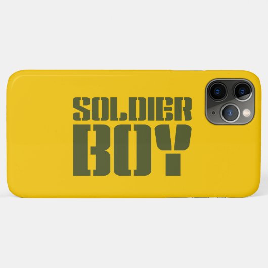 COQUES Case-Mate iPhone SOLDIER GARY (Dos (Horizontal))