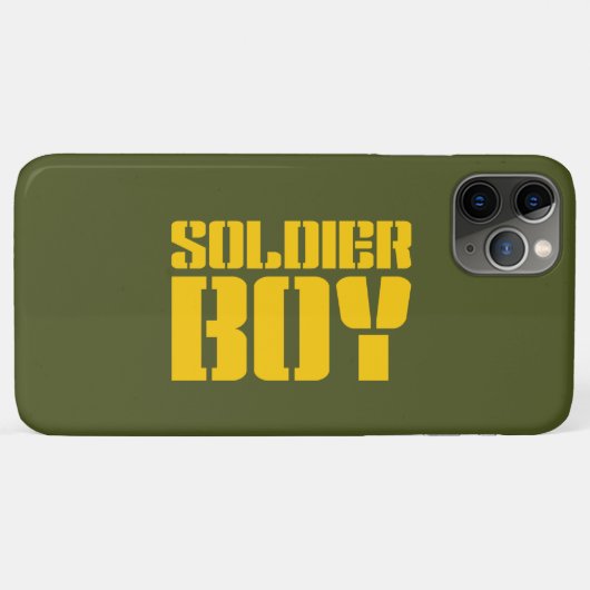 COQUES Case-Mate iPhone SOLDIER GARY (Dos (Horizontal))