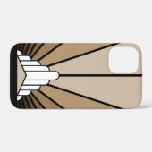 Coques Case-Mate iPhone Soleil Art déco (Verso (horizontal))