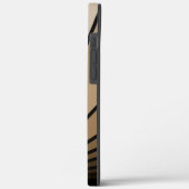 Coques Case-Mate iPhone Soleil Art déco bronzé (Verso / Gauche)