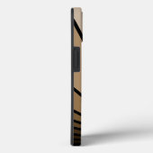 Coques Case-Mate iPhone Soleil Art déco bronzé (Verso / Droite)