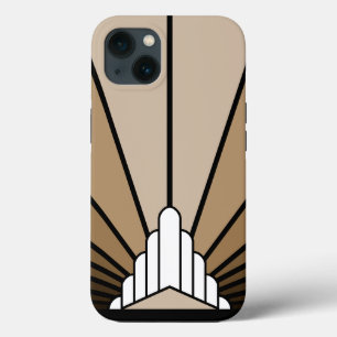 Case-Mate iPhone Case Soleil Art déco bronzé