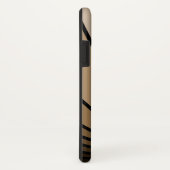 Coques Case-Mate iPhone Soleil Art déco bronzé (Dos/Droite)