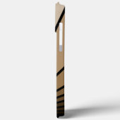 Coques Case-Mate iPhone Soleil Art déco bronzé (Verso / Gauche)