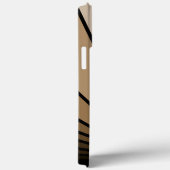 Coques Case-Mate iPhone Soleil Art déco bronzé (Verso / Droite)