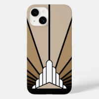 Soleil Art déco bronzé