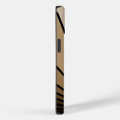 Coques Case-Mate iPhone Soleil Art déco bronzé (Verso / Droite)