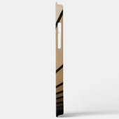 Coques Case-Mate iPhone Soleil Art déco bronzé (Verso / Gauche)