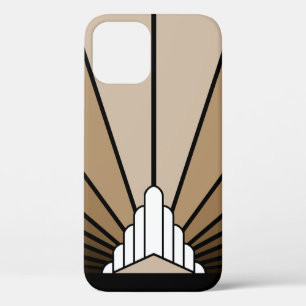 Case-Mate iPhone Case Soleil Art déco bronzé