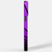 Coques Case-Mate iPhone Soleil Art déco en violet (Verso / Droite)