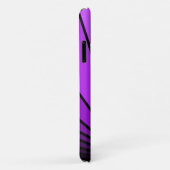 Coques Case-Mate iPhone Soleil Art déco en violet (Dos/Droite)