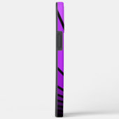Coques Case-Mate iPhone Soleil Art déco en violet (Verso / Droite)