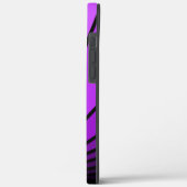 Coques Case-Mate iPhone Soleil Art déco en violet (Verso / Gauche)