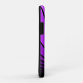 Coques Case-Mate iPhone Soleil Art déco en violet (Dos/Droite)