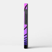 Coques Case-Mate iPhone Soleil Art déco en violet & rose (Verso / Gauche)