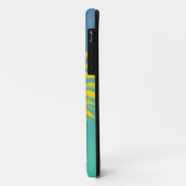 Coques Case-Mate iPhone Soleil Avec Lignes Circulaires (Dos/Gauche)