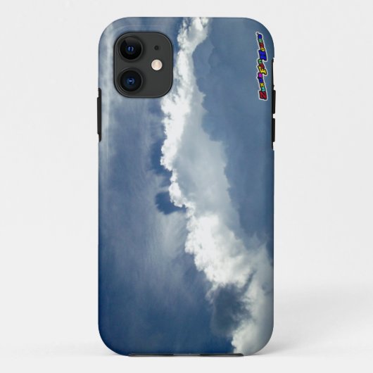 Coques Case-Mate iPhone Soleil brillant à travers les nuages orageux (Dos)