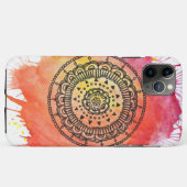 Coques Case-Mate iPhone Soleil Chaleureux Mandala Par Megaflora (Dos (Horizontal))