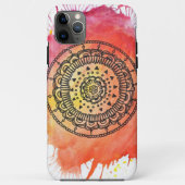 Coques Case-Mate iPhone Soleil Chaleureux Mandala Par Megaflora (Dos)